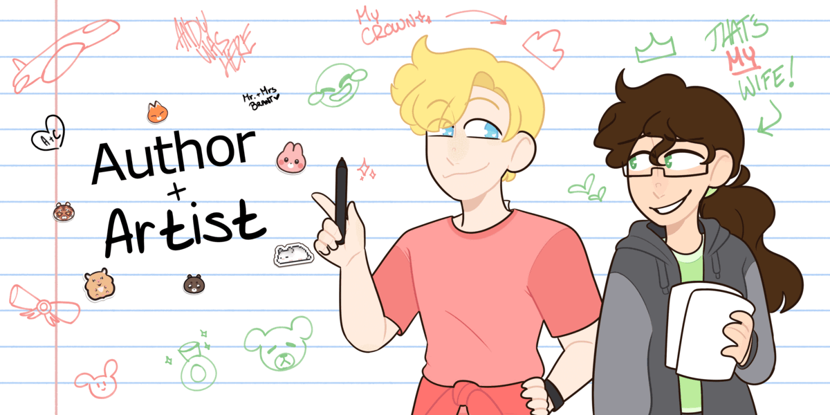 Author and Artist banner gif